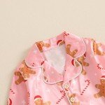 Gingerbread Christmas Pajama Set