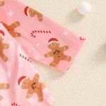 Gingerbread Christmas Pajama Set