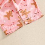 Gingerbread Christmas Pajama Set