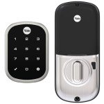 Yale Touchscreen Door Lock in Satin Nickel