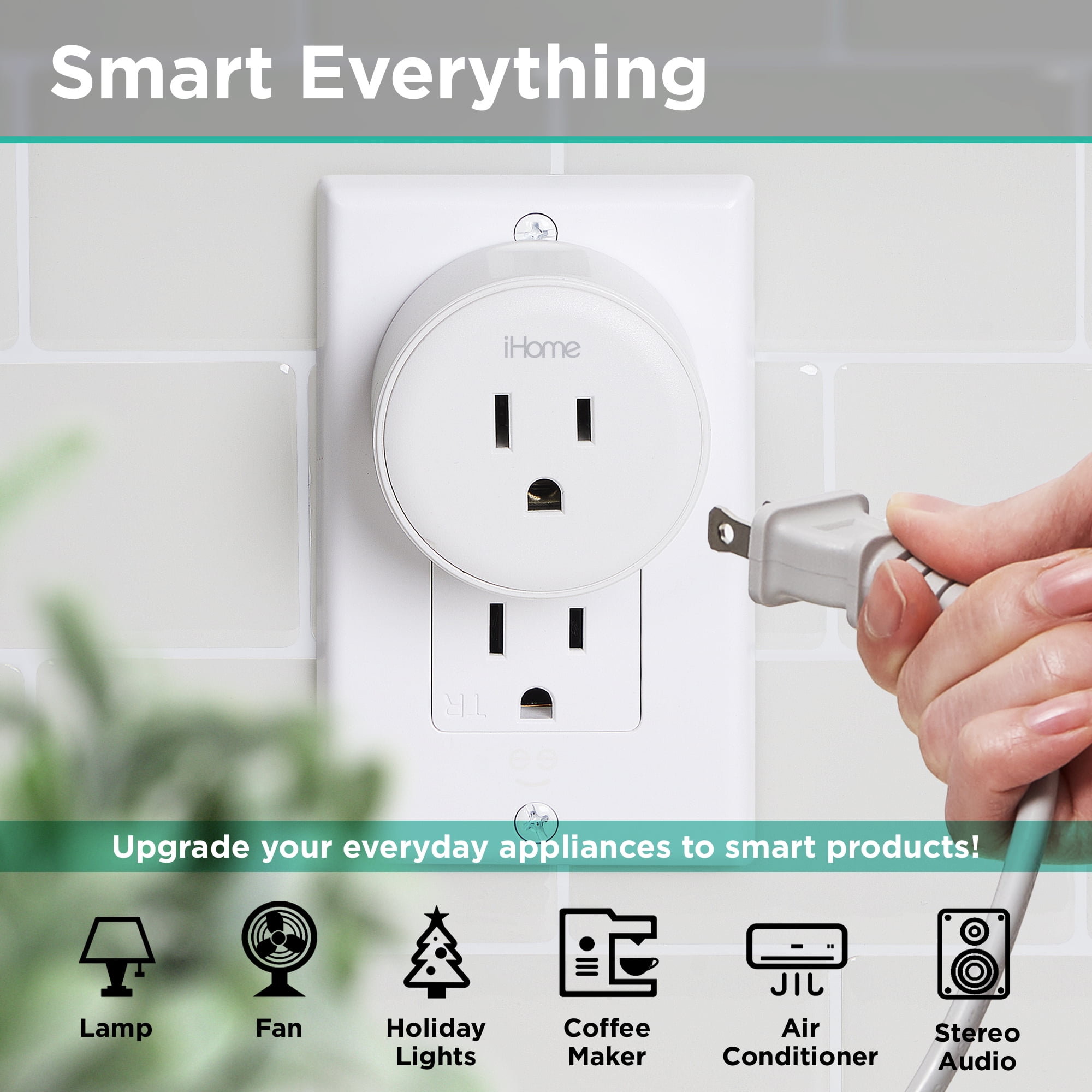 Smart Plug with Alexa and Google Home Control