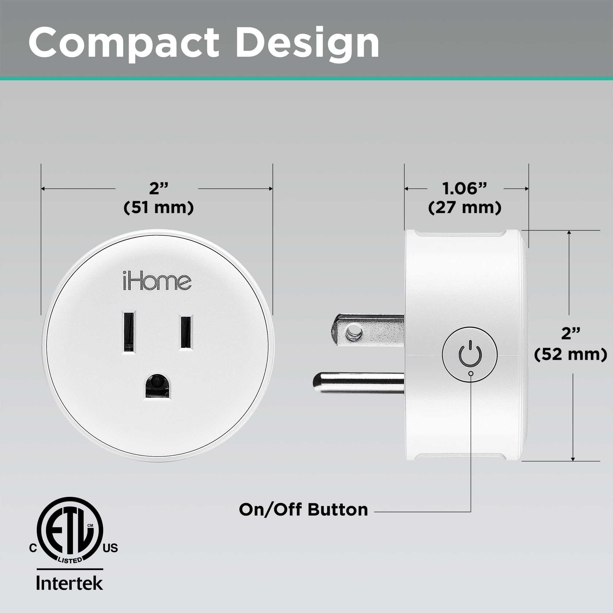 Smart Plug with Alexa and Google Home Control