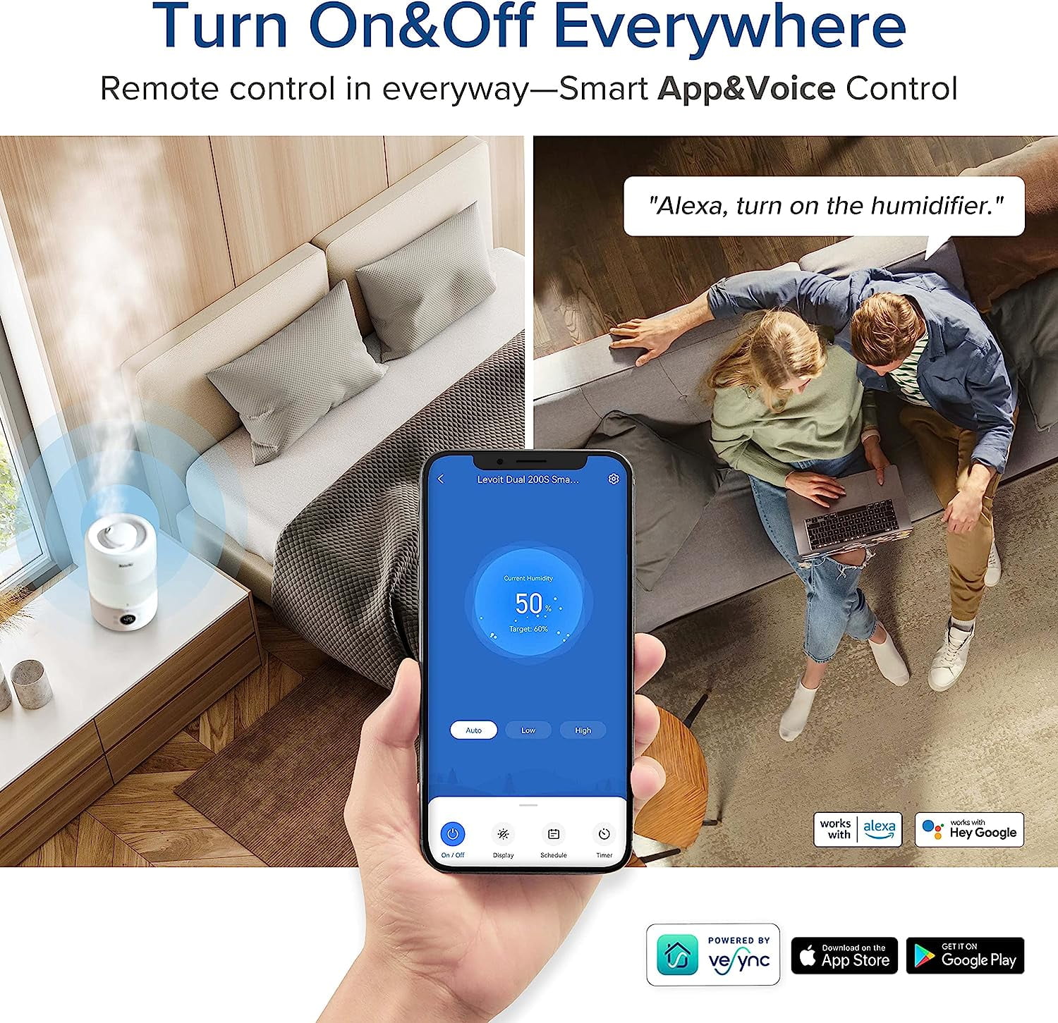 LEVOIT Smart Humidifier for Baby's Room