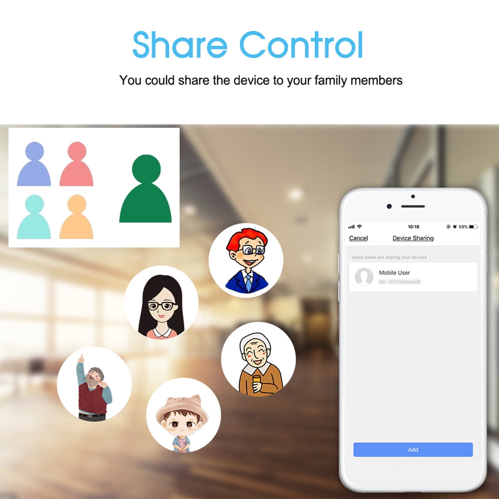 Maboto Smart Home Wi-Fi Remote Controller