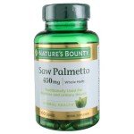 Nature's Bounty Saw Palmetto 450 mg 100 Capsules