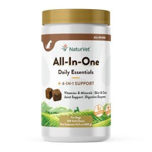 NaturVet Multi-Vitamin Chews for Healthy Dogs