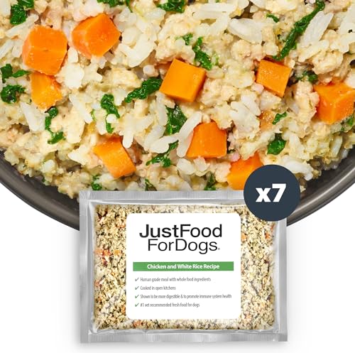 JustFoodForDogs Chicken & Rice Frozen Dog Food