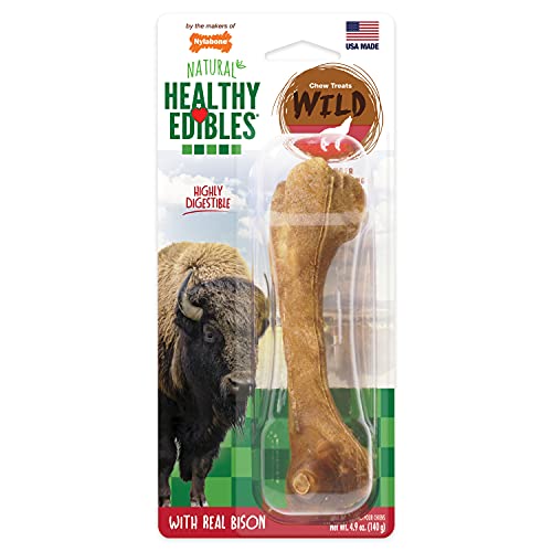 Nylabone Wild Bison Flavor Dog Chew Treat