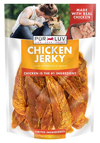 Real Chicken Jerky Treats for Healthy Dogs