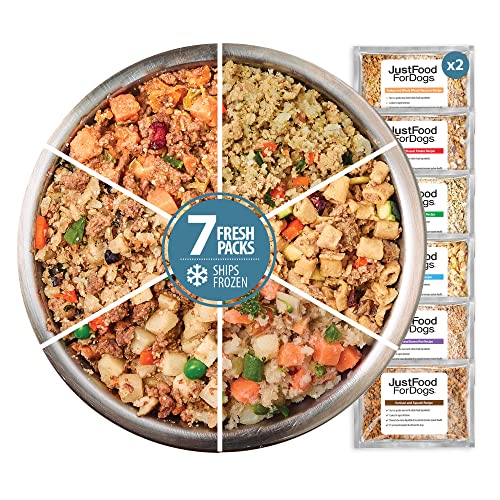 JustFoodForDogs Healthy Dog Food Variety Pack