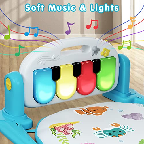 Musical Baby Activity Gym with Water Mat
