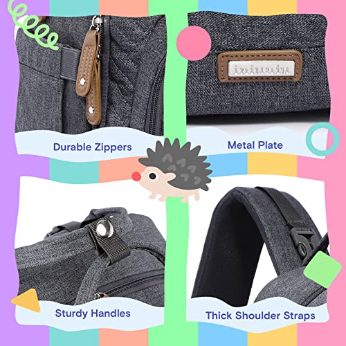 Unisex Waterproof Baby Diaper Backpack with Accessories