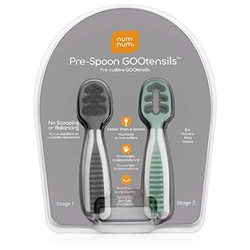 NumNum Pre-Spoon GOOtensils for Self-Feeding Babies