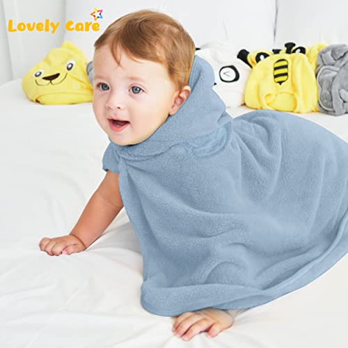 3-Pack Baby Hooded Towel & Washcloth Set