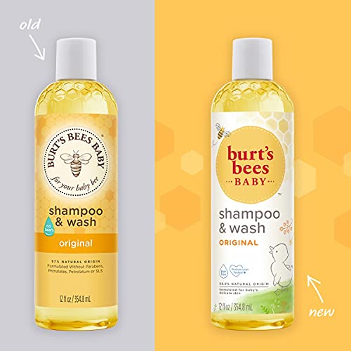 Burt's Bees Tear-Free Baby Shampoo & Wash (3-pack)