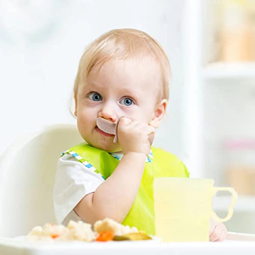 Pandaear 6-Piece Silicone Baby Feeding Set