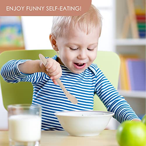 Infant Soft-Tip Silicone Feeding Spoons Set