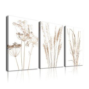 Botanical Farmhouse Wall Decor Leaf Art Floral Print