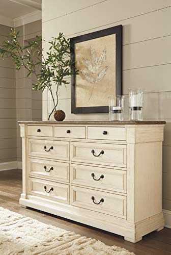 Bolanburg Farmhouse 9 Drawer Dresser in Antique Gray