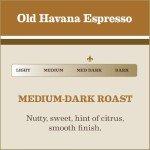 Gavina Old Havana Whole Bean Espresso Coffee
