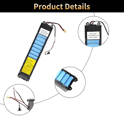 36V 6600mAh Battery Pack for M365 Electric Skateboard