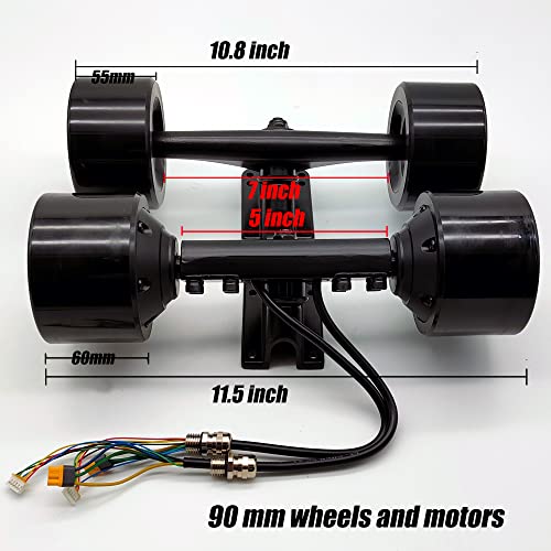 90mm Dual Motor Kit for Electric Skateboard