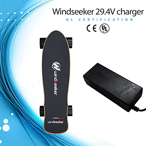 Windseeker 29.4V Battery Charger for Electric Skateboards