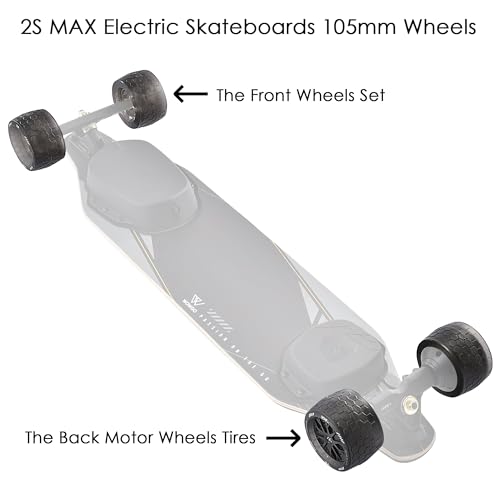 WOWGO 105MM Honeycomb Wheels for Electric Skateboards