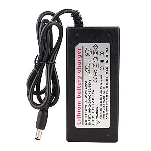 29.4V 2A Charger for Electric Skateboards & Bikes