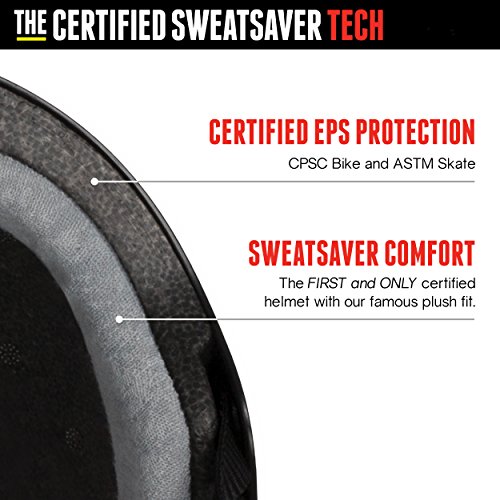 Triple Eight Sweatsaver Helmet - Black, Large/XL