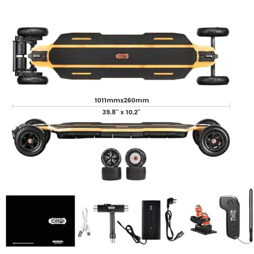 Meepo Hurricane Off-Road Electric Skateboard - 32 MPH