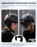 Smart Bike Helmet with LED Brake Warning Light