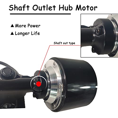 350W 72mm Brushless Hub Motor for Skateboards