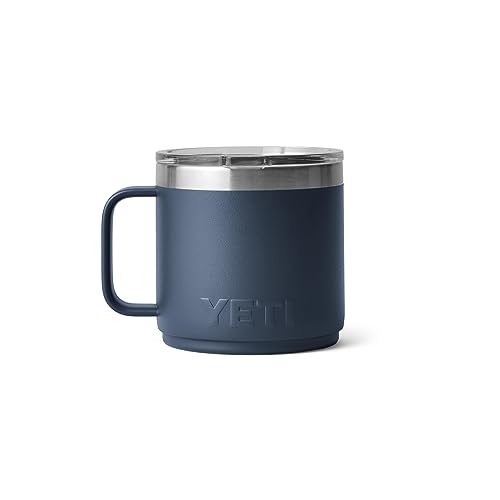 YETI 14 oz Stackable Vacuum Insulated Mug, Navy