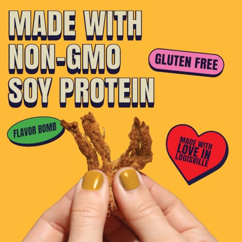 Sweet & Smoky Vegan Jerky - Gluten-Free Snack