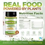 NOOCH IT! Dairy-Free Cashew Grated Cheeze 4oz