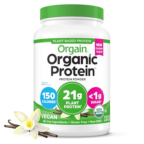 Vanilla Bean Organic Vegan Protein Powder 21g