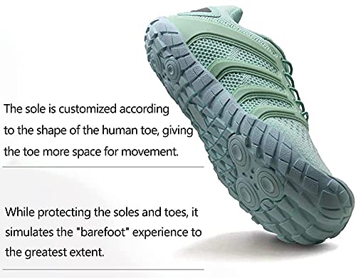 Oranginer Women Flexible Barefoot Running Shoes Size 8