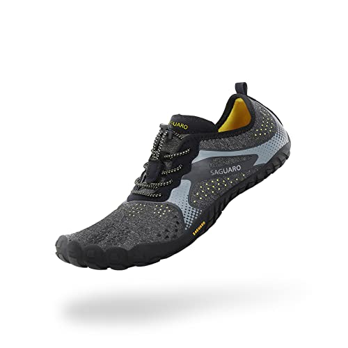 Saguaro Mens Barefoot Trail Running Shoes Zero Drop