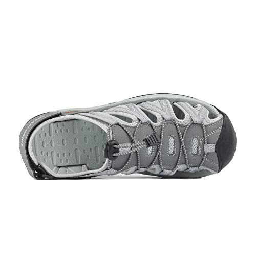DREAM PAIRS Men's 160912-M-NEW Adventurous Summer Outdoor Sandals,Size 10.5,GREY/BLACK,160912-M-NEW