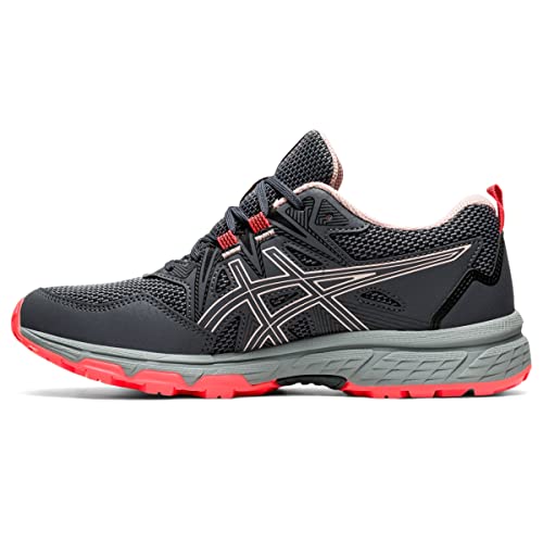 ASICS Women's Gel-Venture 8 Running Shoe in Grey/Peach