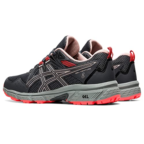 ASICS Women's Gel-Venture 8 Running Shoe in Grey/Peach