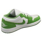 Jordan Men's 1 Low SE White/Chlorophyll Sneakers
