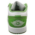 Jordan Men's 1 Low SE White/Chlorophyll Sneakers