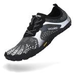 SAGUARO Women's Barefoot Water Shoes Beach Swimming Aqua Pool Surf Waterfall Hiking Quick Dry Athletic Minimalist Gym Jogging Running Walking Shoes White