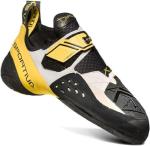 La Sportiva Men's White/Yellow Climbing Shoes, size 8.5-9