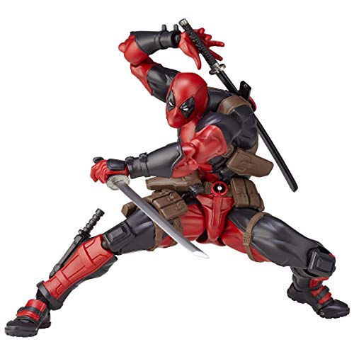 Yamaguchi D-eadpool Action Figure with Interchangeable Faces