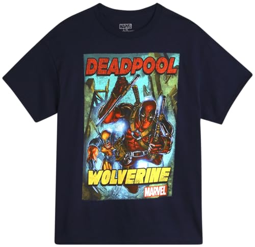 Deadpool and Wolverine Graphic Tee for Men