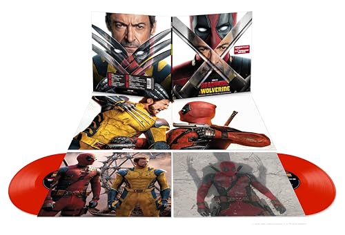 Deadpool & Wolverine Translucent Ruby Soundtrack LP