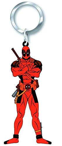 Deadpool Soft Touch PVC Key Ring Figurine